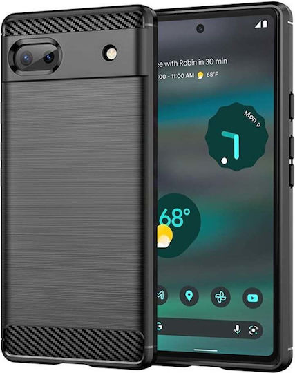 Back Cover Σιλικόνης Μαύρο (Google Pixel 6a)