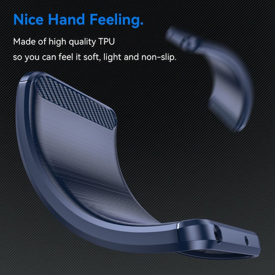 Back Cover Σιλικόνης Μπλε (Nokia C32)