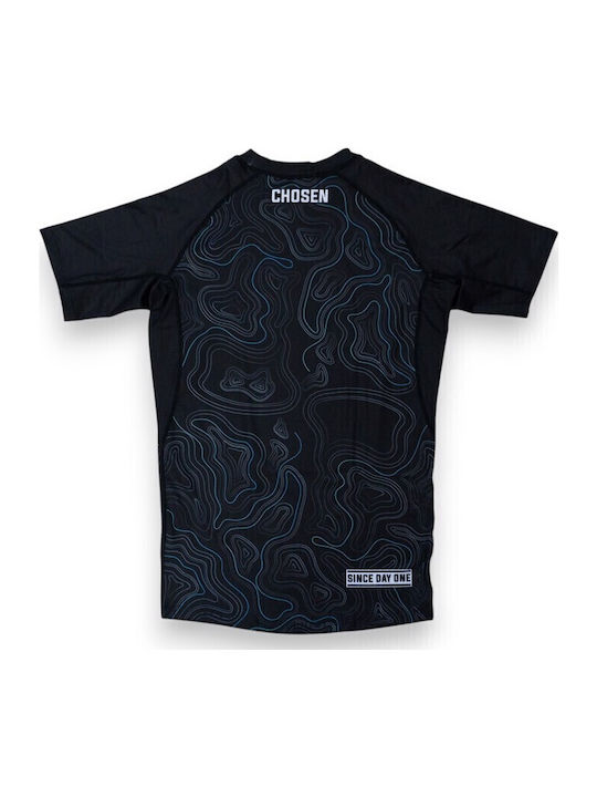 Chosen Short Sleeve Shirt CHRS151 for Jiu-Jitsu Black