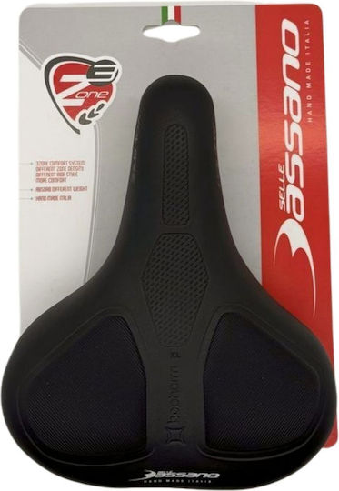 Selle Bassano Volare Xl Σέλα Ποδηλάτου Μαύρη 250 x 200 mm