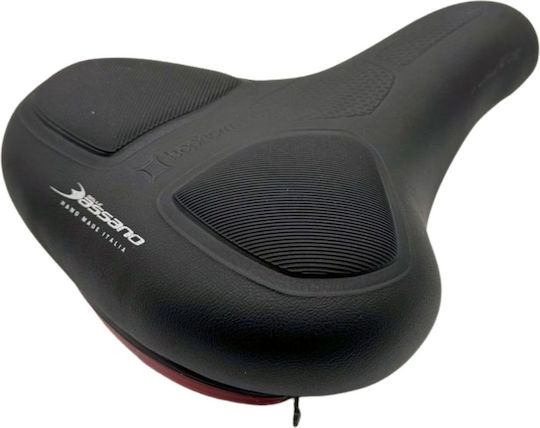 Selle Bassano Volare Xl Σέλα Ποδηλάτου Μαύρη 250 x 200 mm
