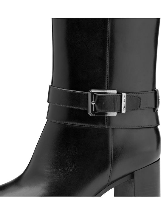 Leather Women's Boots Black