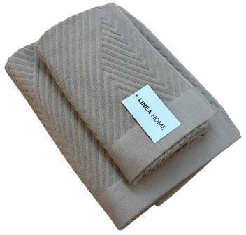 Linea Home 80x150cm Beige Bath Towel Weight 550gsm