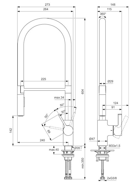 Ideal Standard Küchenarmatur Zähler Ideal Standard Küchenarmatur Zähler