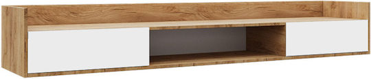 Callisto Επιδαπέδιο Χρυσό Δρυς-λευκό 200x40x30εκ. Callisto Επιδαπέδιο Χρυσό Δρυς-λευκό 200x40x30εκ.