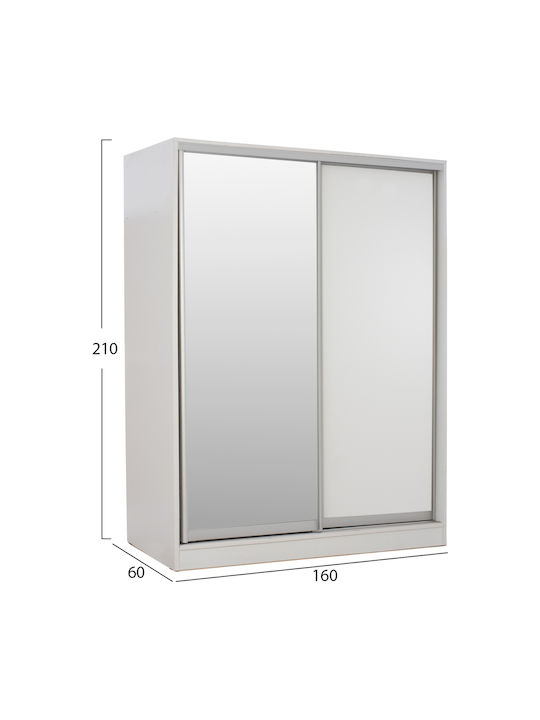 Set de Dormitor Adler White cu Tăblii 160x200buc 6buc