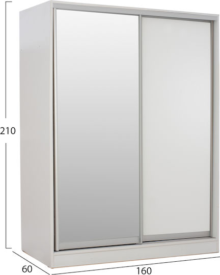 Σετ Комплект Спалня Adler White с Легла 160x200бр 6бр