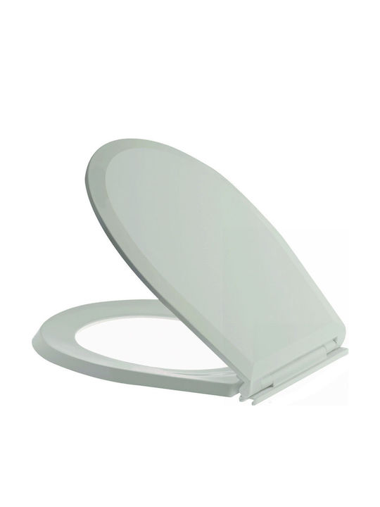 Bega Plast Καπάκι Λεκάνης Πλαστικό 42,5x35.5cm Λευκό