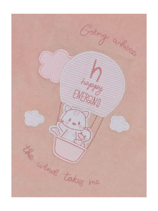 Energiers Blanket Cot Cotton Pink