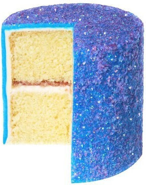 Dreamy Unicorn Iridescent Light Blue- Purple Magic Sparkles Pme 3g