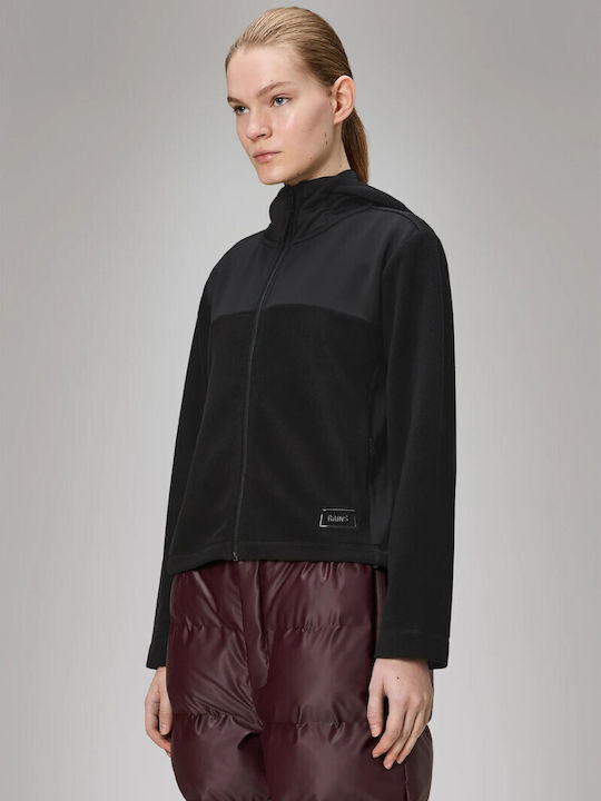 Women's Lifestyle Jacket for Winter with Hood Black