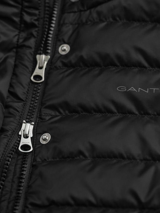 Gant Αμάνικο Μπουφάν Puffer Μαύρο