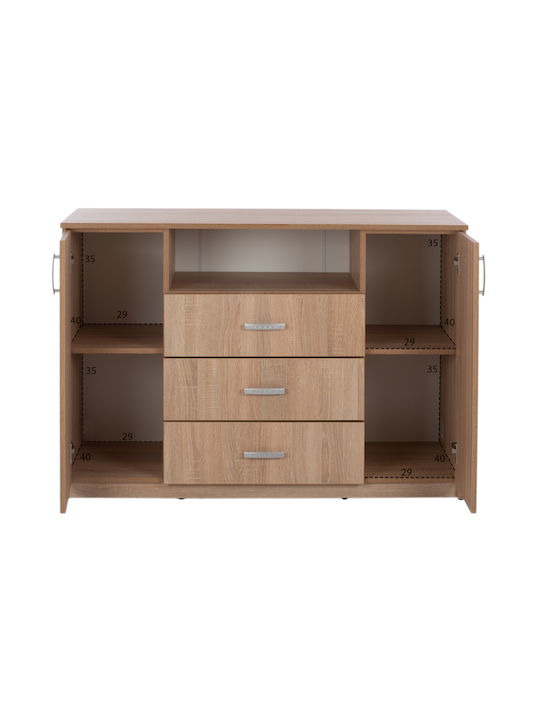 Σετ Κρεβατοκάμαρας Adler Sonama Oak με Τάβλες 160x200εκ. 5τμχ