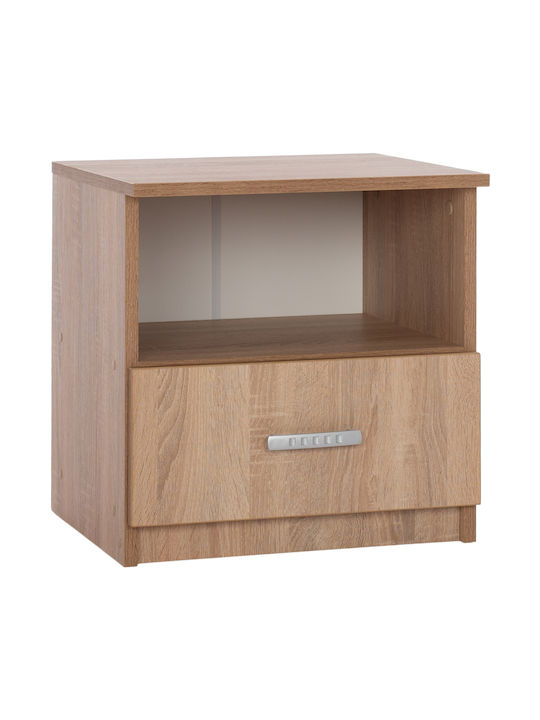 Σετ Κρεβατοκάμαρας Adler Sonama Oak με Τάβλες 160x200εκ. 5τμχ