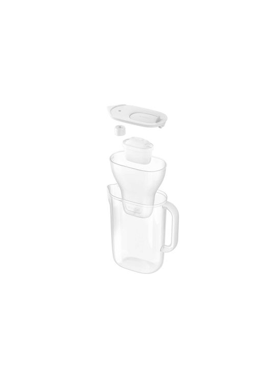 Brita Style Essential Κανάτα Σερβιρίσματος Πλαστική White με Φίλτρο 2400ml
