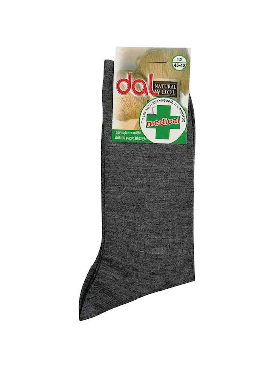 Dal Herren Socken Gray 1Pack