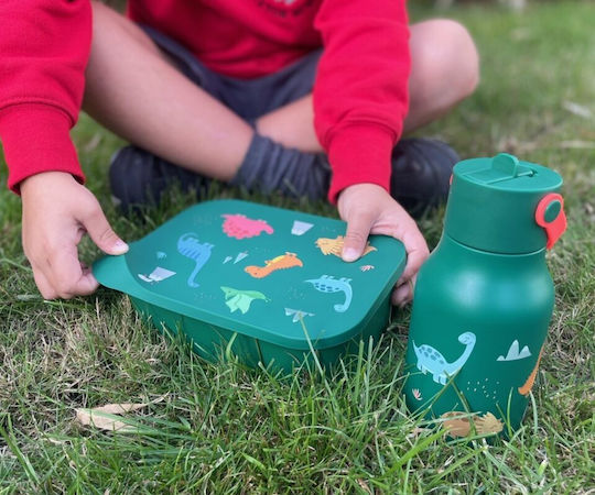 Lund Silikon Kinder Lunchset Dinosaurier 1.2Es