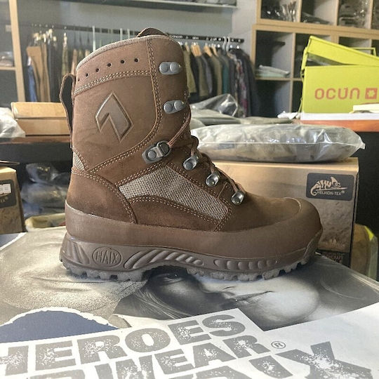 Haix Cizme militare Din piele întoarsă Negri 618462