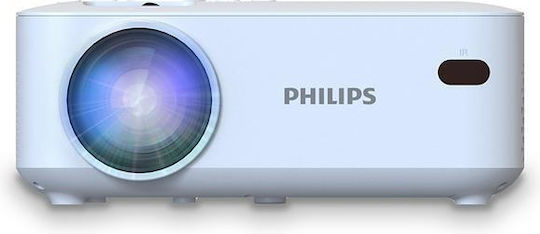 Philips NeoPix 100 NPX100/INT Projector LCD LED Lamp with Built-in Speakers White