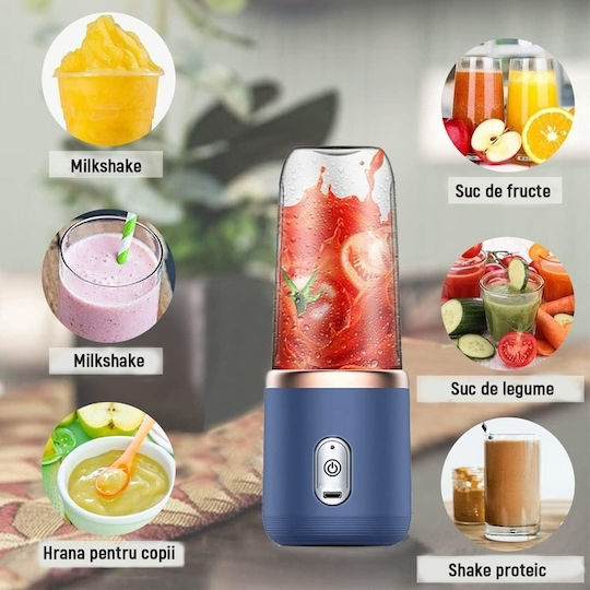 Μπλέντερ με Πλαστική Κανάτα 400 ml Γκρι D6VDKFYBM