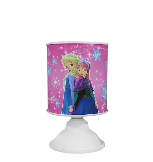 Heronia Kids Portable Lamp Girls Purple 15.5x15.5x21.5εκ.