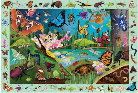 Kids Puzzle Bugs Butterflies for 3+ years+ Years 64pcs Mudpuppy