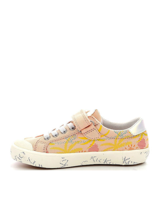 Gody Παιδικά Sneakers με Σκρατς Ροζ
