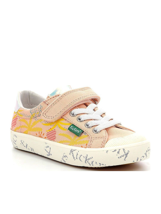 Gody Παιδικά Sneakers με Σκρατς Ροζ