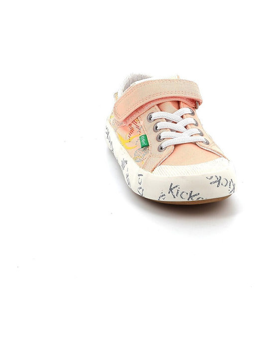 Gody Παιδικά Sneakers με Σκρατς Ροζ