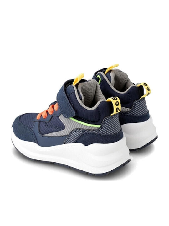 Παιδικά Sneakers με Σκρατς Μπλε