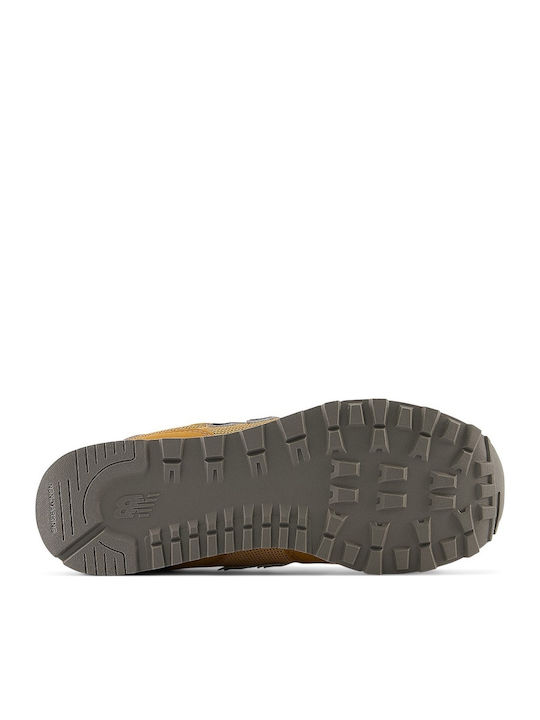 515 Παιδικά Sneakers Καφέ