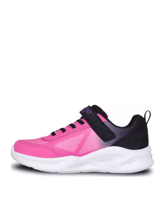 Lighted Gore Παιδικά Sneakers με Σκρατς & Φωτάκια Μαύρα