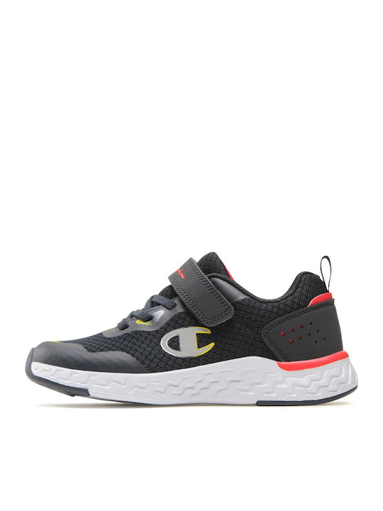 Παιδικά Sneakers με Σκρατς Navy Μπλε