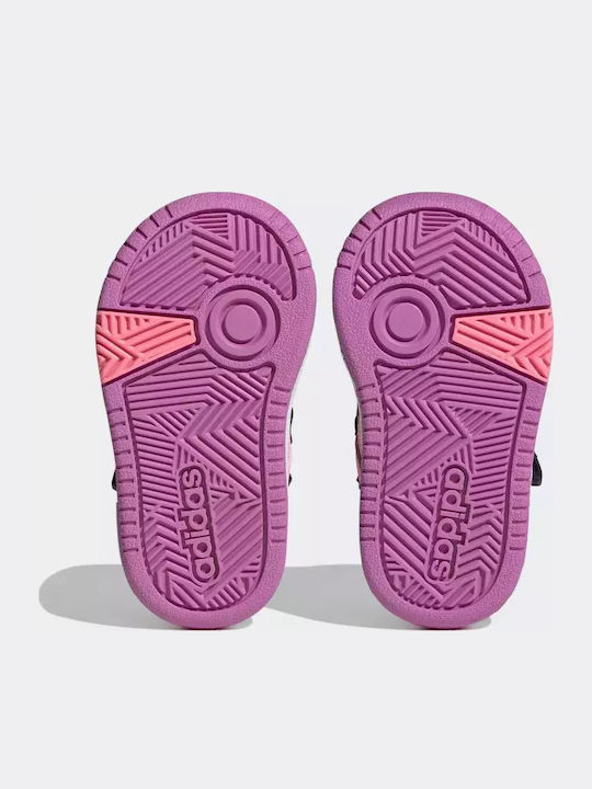 Hoops MID 3.0 Παιδικά Sneakers High με Σκρατς Μωβ
