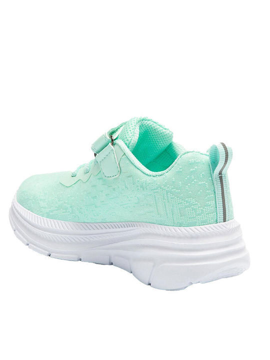 Agnese Παιδικά Sneakers με Σκρατς Τιρκουάζ