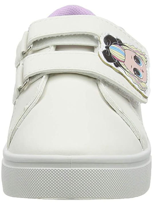 L.o.l Surprise Kids Sneakers with Hoop & Loop Closure White