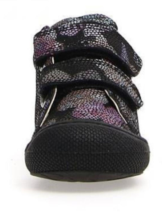 Kids Sneakers with Scratch Black