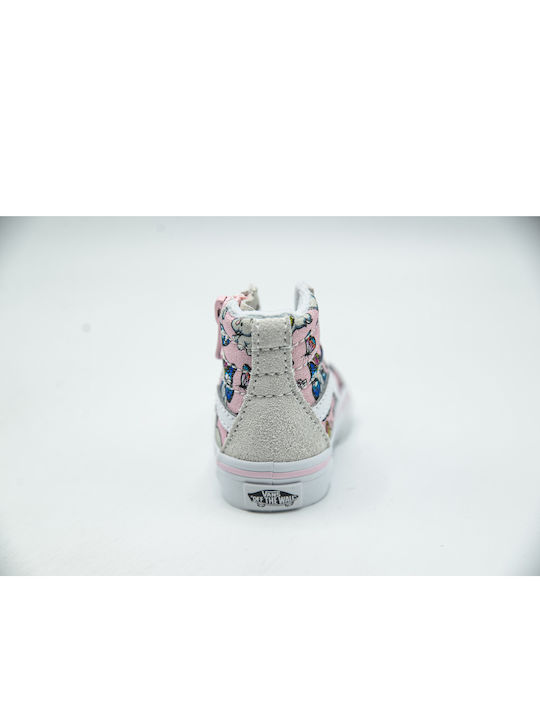 Sk8-Hi Reissue Încălțăminte sport Inalta pentru copii Roz