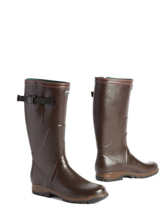 Aigle Safety Wellies with Fur