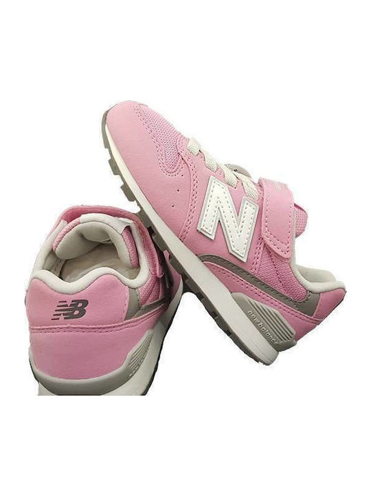 996 Kids Sneakers with Scratch Pink