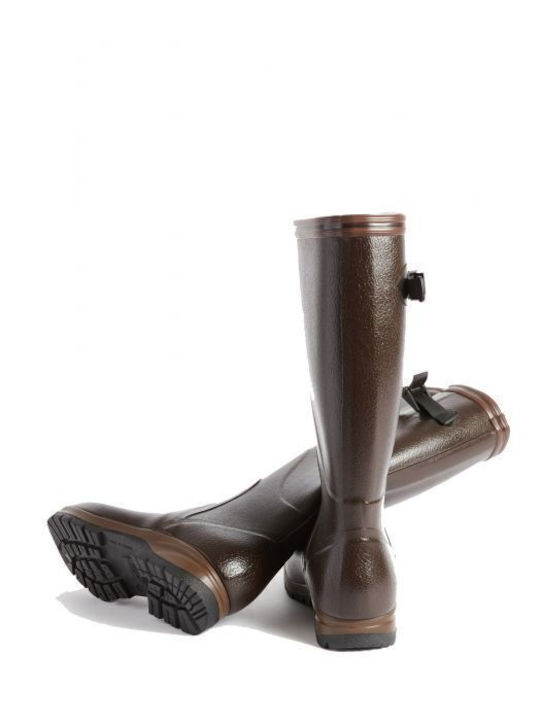 Aigle Arbeitssicherheitsstiefel mit Fell Orange
