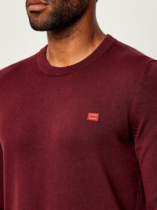 San Langarm-Pullover Burgundy