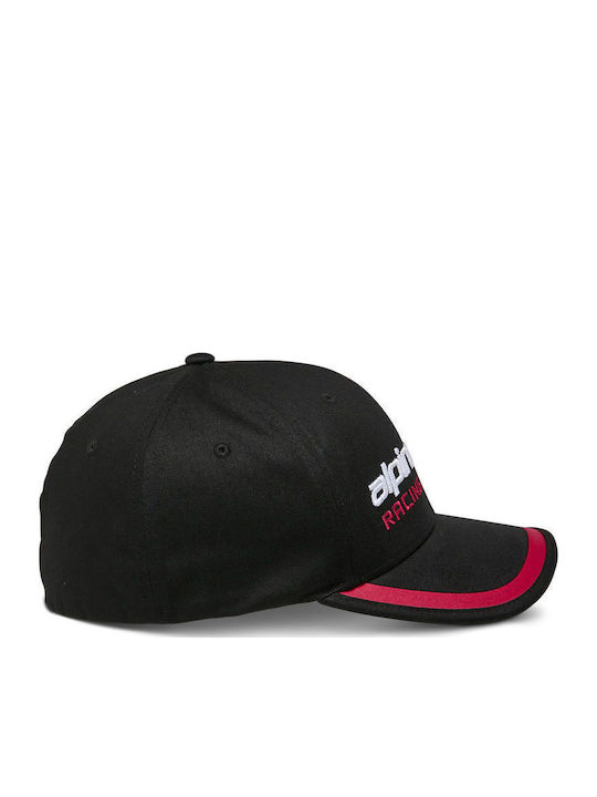 Καπέλο Alpinestars Crv Bill Indent Black Red