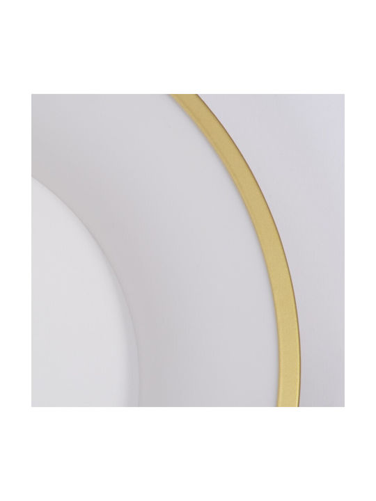 VenCore Deckenleuchte 45cm Gold mit Integrierter LED