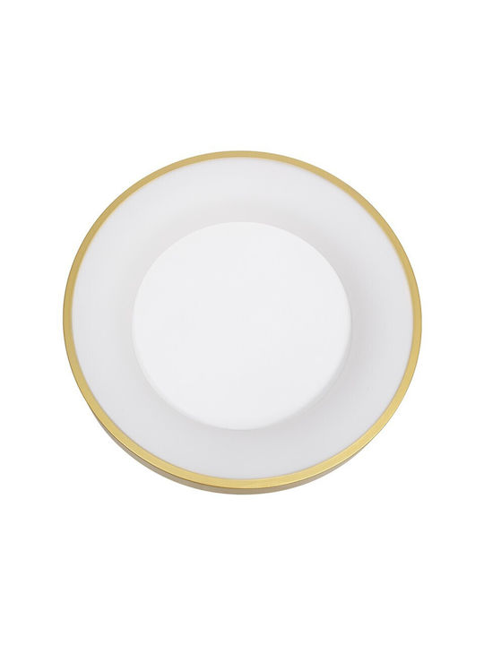 VenCore Deckenleuchte 45cm Gold mit Integrierter LED