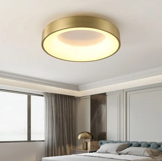 VenCore Plafonieră de Tavan 45buc Aurie cu LED Integrat