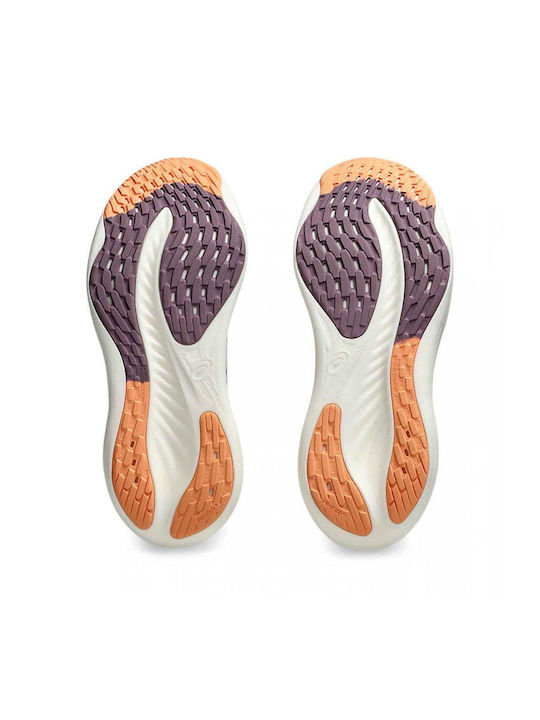Gel-Nimbus 26 Sport Shoes Running Oatmeal / Faded Orange