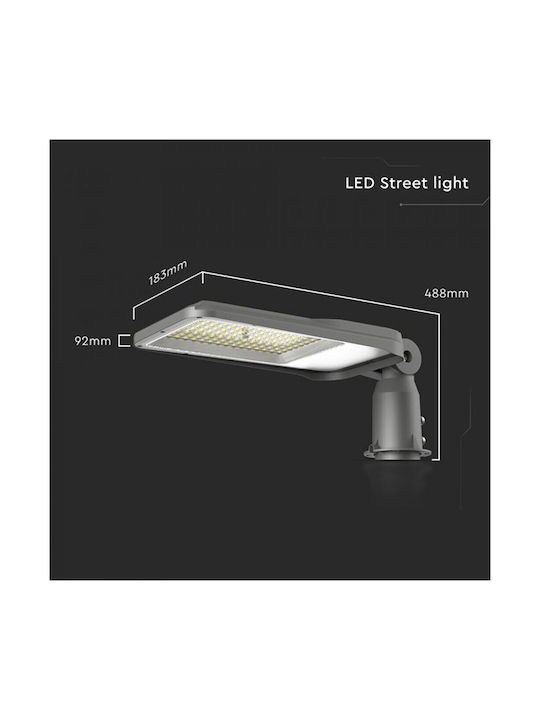 V-TAC Εξωτερικό Φωτιστικό LED Δρόμου 100W με Φυσικό Λευκό Φως IP65