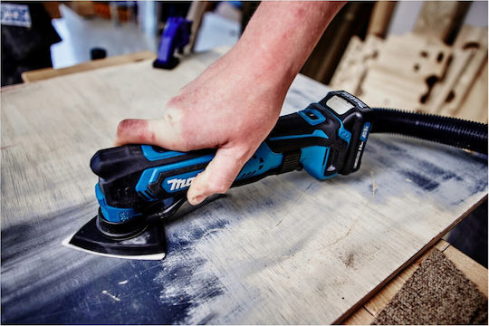 Makita TM30DSAJX1 Oszillierend Elektrisches Multifunktionswerkzeug 2x2Ah mit Geschwindigkeitsregelung