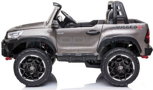 Toyota Hilux Διθέσιο με Τηλεκοντρόλ Licensed 24 Volt Γκρι
